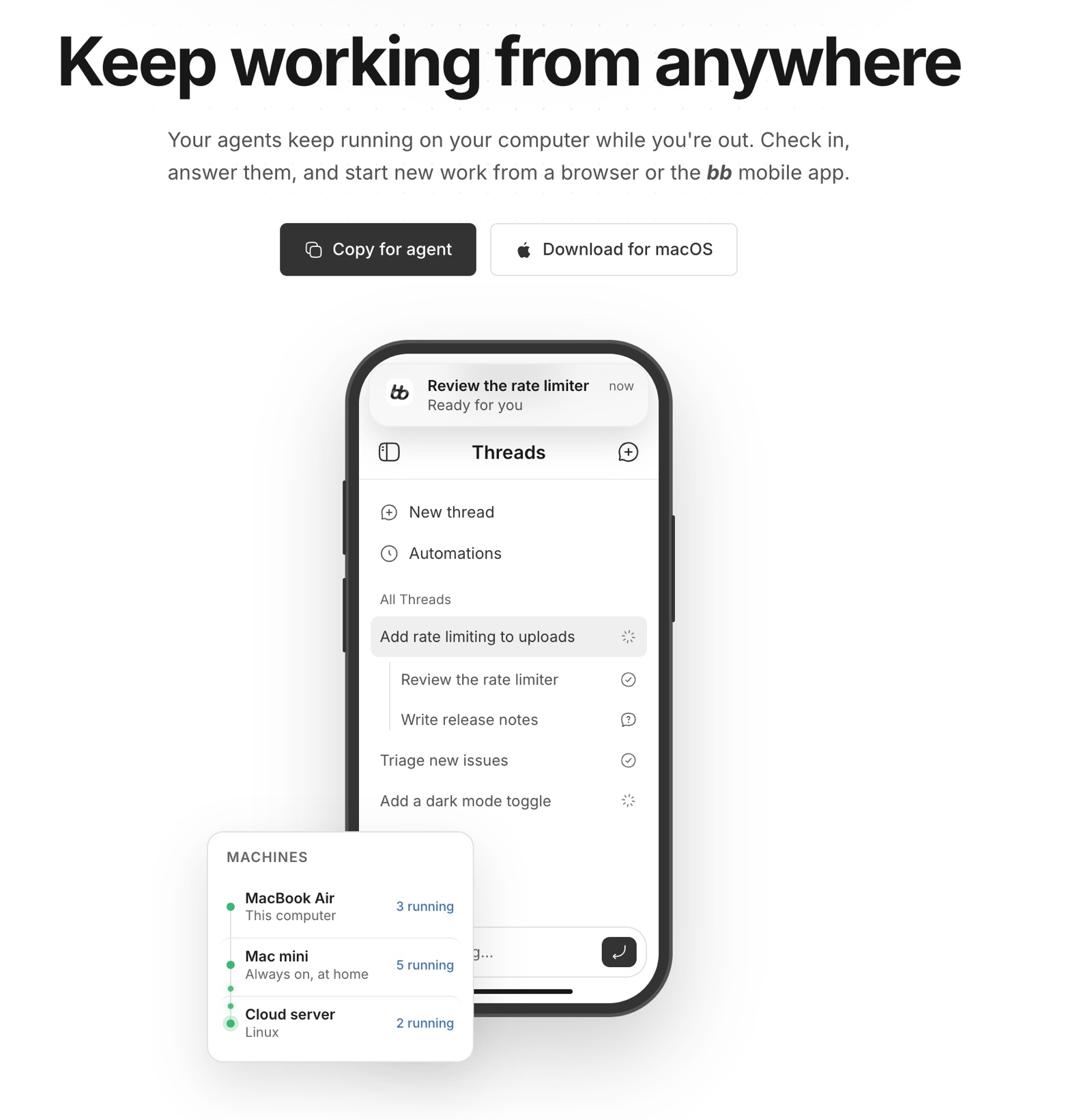 BB：Keep working from anywhere